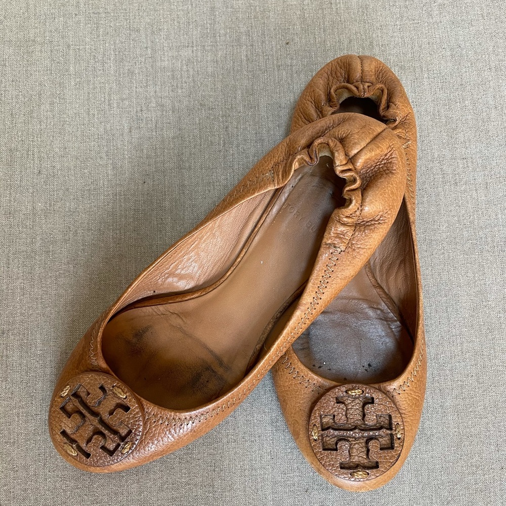 Tory Burch Reva Flats Size 6